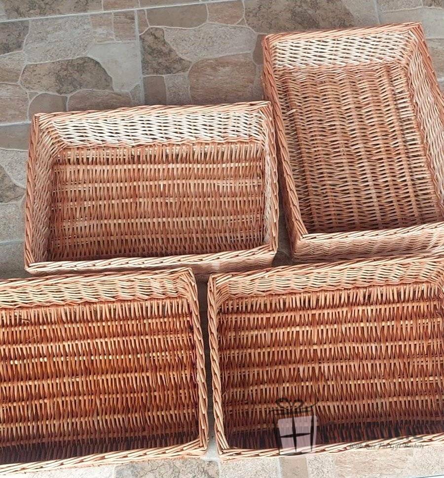 Ladita din rachita 40x40x10cm