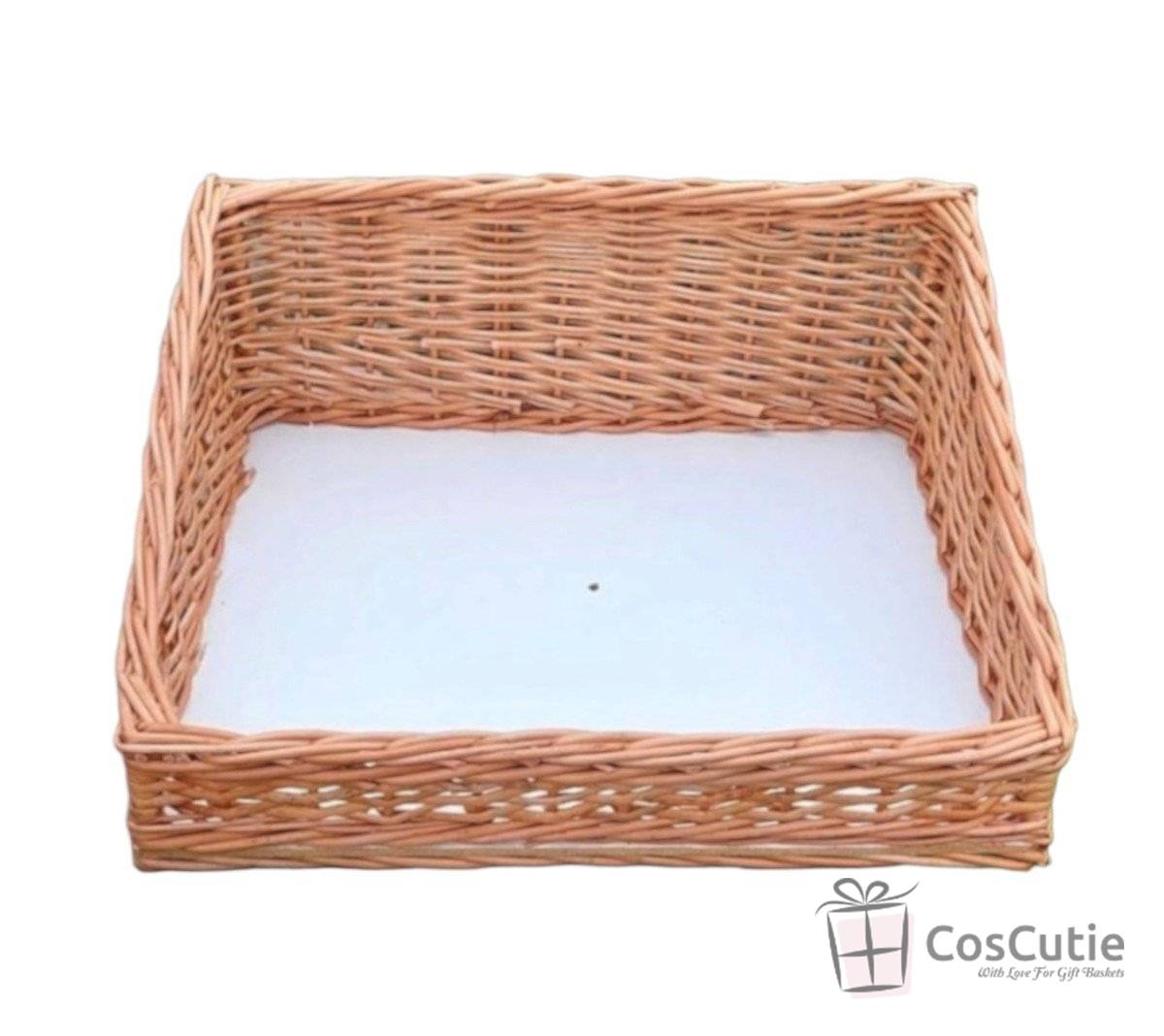 Ladita rachita cu baza placaj, model asimetric 40x30x10/5cm