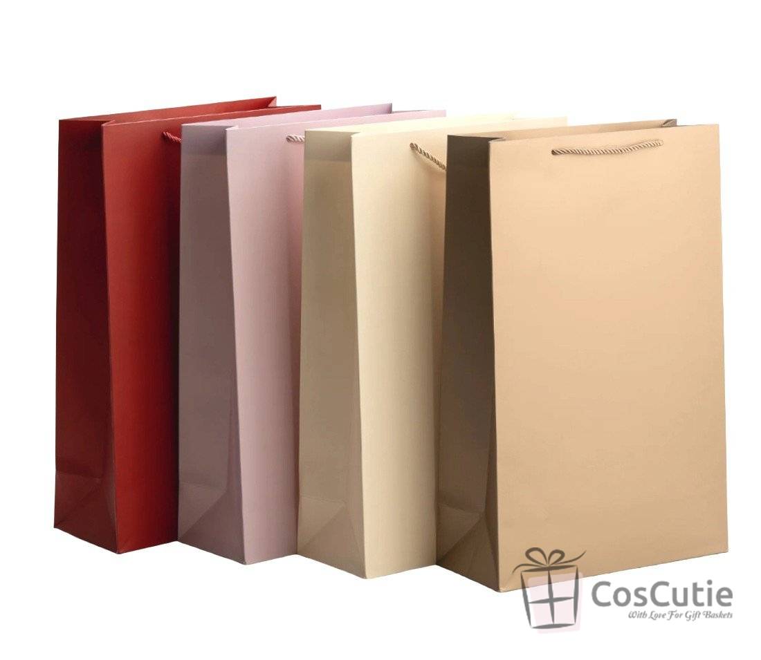 Punga mare cadou Crem, 32x44x13 cm