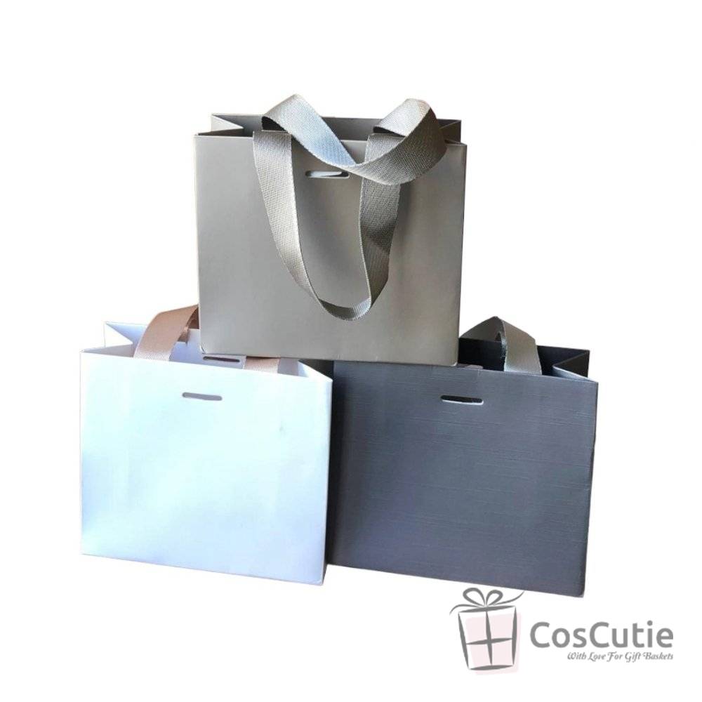 Pungi cadou mici, Soft Touch, diverse culori, 14x11x6cm