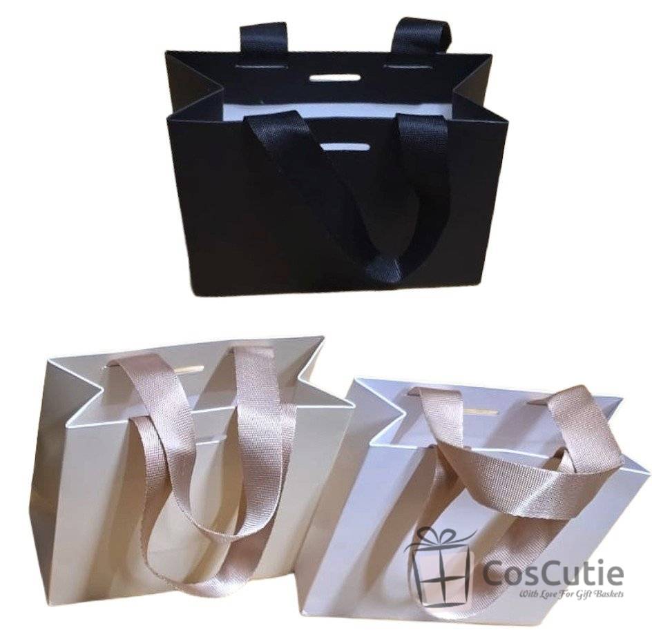 Pungi cadou mici, Soft Touch, diverse culori, 14x11x6cm