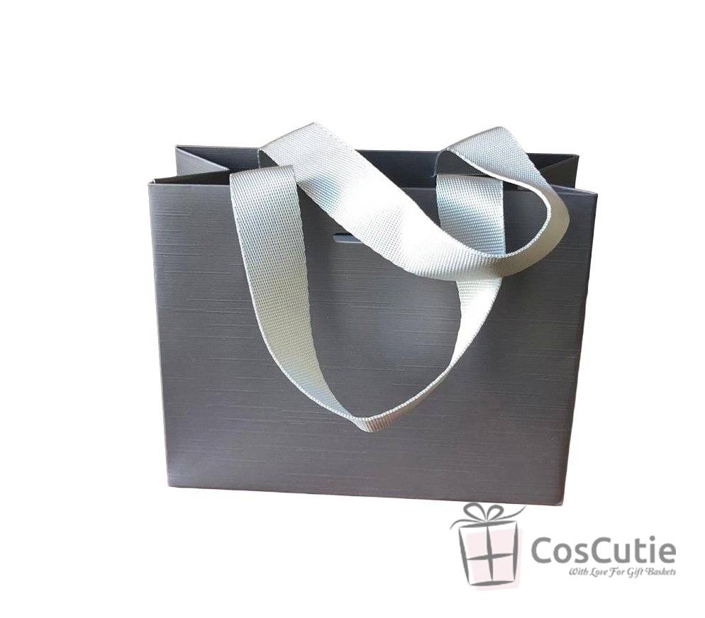  Pungi cadou premium lux Soft Touch, diverse culori, 20x25x11cm