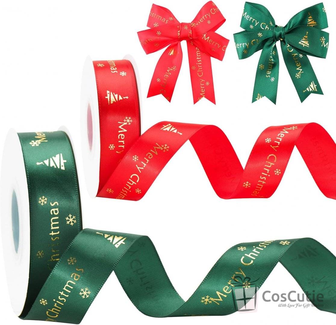 Set ambalare cosuri si cadouri, Pungi celofan 60x85 cm si accesorii decorative Xmas