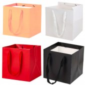 20 bucati Pungi cadou uni, 30x27x25cm, diverse culori