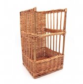 Cos display din rachita pentru brutarii si patiserii, 40x35x40 cm