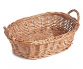  Cos oval cu manere, 30x20x10 cm