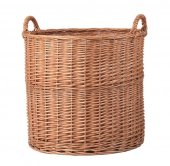 Cos rachita rotund cu manere pentru depozitare si expunere, Ø54 cm