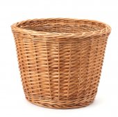 Cos rotund din rachita, 33x24x25 cm