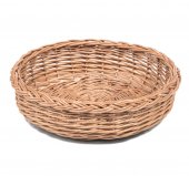 Cos rotund din rachita pentru servire si prezentare, 35x7 cm