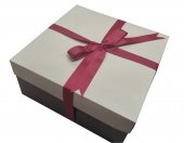 Cutie cadou bicolora, Wenge, 29x29x12cm