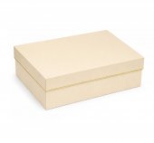 Cutie cadou crem 23x18x6 cm, capac detasabil, carton 425 g/mp