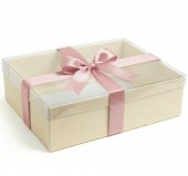 Cutie cadou Crem capac Transparent 40x25x10cm