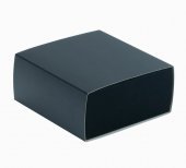 Cutie cadou cu sertar, Negru, 13x13.5x6 cm
