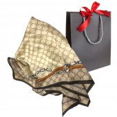 Esarfe matase naturala 65x65cm