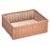 Ladita din rachita si placaj 60x35x15cm