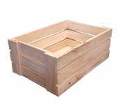 Ladita dreptunghiulara din lemn 40x30x12 cm