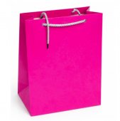 Punga cadou Premium, Magenta 26x32x12 cm