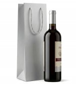 Punga cadou pentru 1 sticla bauturi, 11x9x36cm