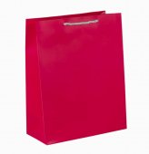 Pungi cadou Premium, Rosu fuchsia 26x32x12 cm