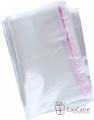 Pungi celofan clapeta adeziva, 35x25 cm, 100 buc/set