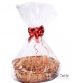 Pungi Celofan Medii pentru cosuri si cadouri, 30 microni, 53x64 cm