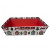 Tavite cadou motive Craciun, 37x27x10cm